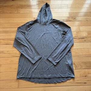 Extracurricular Tech Mesh Breathable Hoodie Mens Size XL Heathered Gray Golf